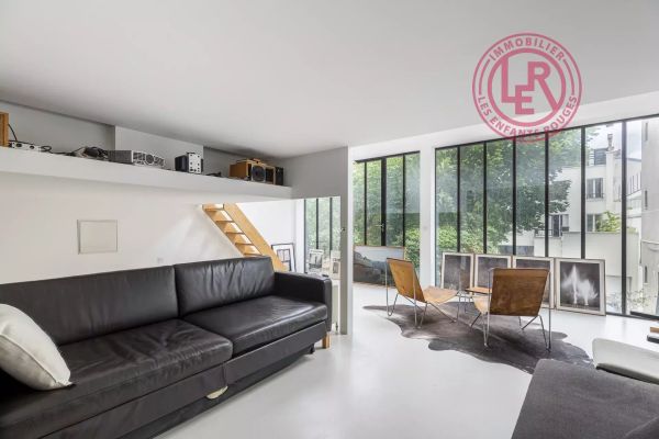 Paris 13ème – Mobilier National – Rue de Croulebarbe – Appartement – Atelier de 114m2 sur rez-de-jardin